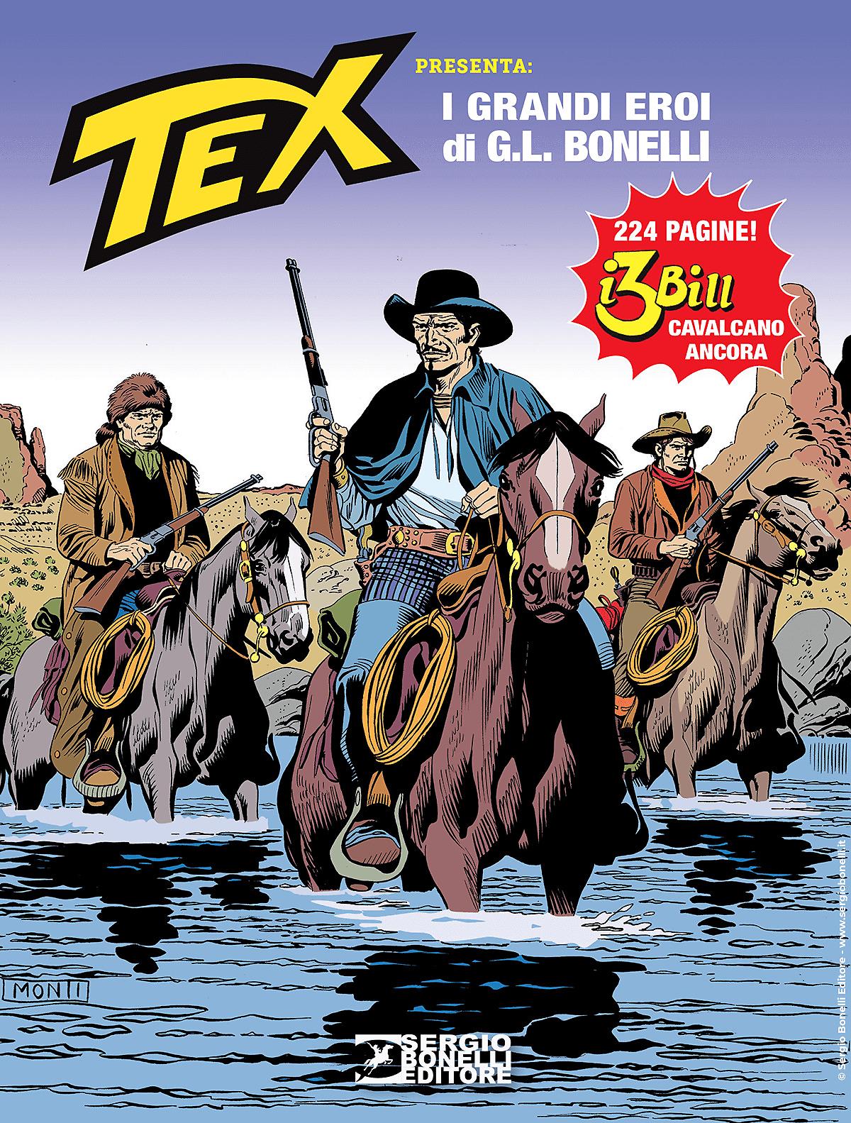Avventura Magazine 2023 – Tex presenta: I grandi eroi di G. L. Bonelli I 3 Bill cavalcano ancora