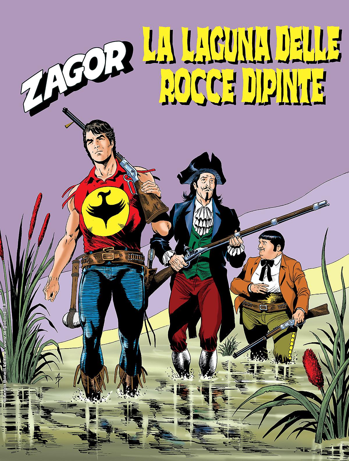 La Laguna delle Rocce Dipinte - Zagor 699-750