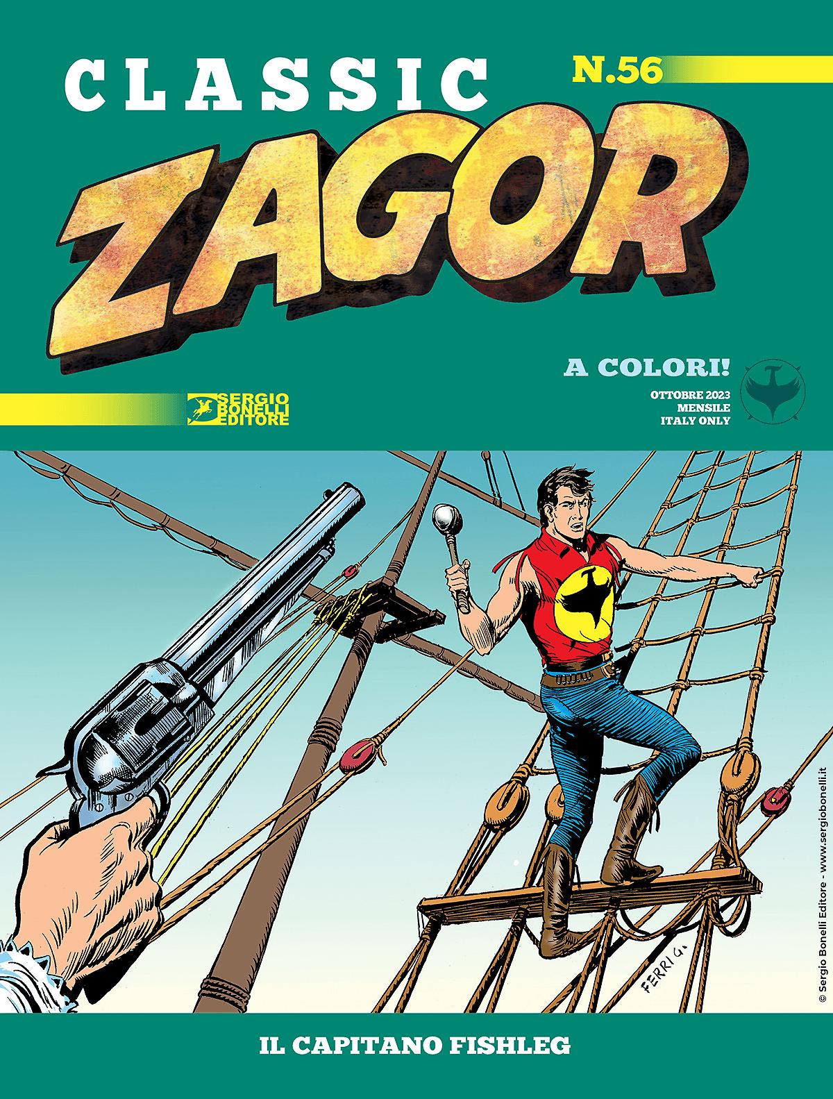 Il capitano Fishleg - Zagor Classic 56