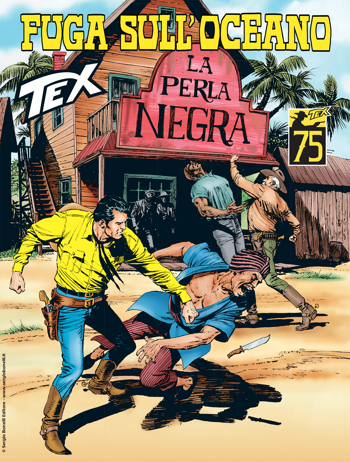 Fuga sull'oceano - Tex 757