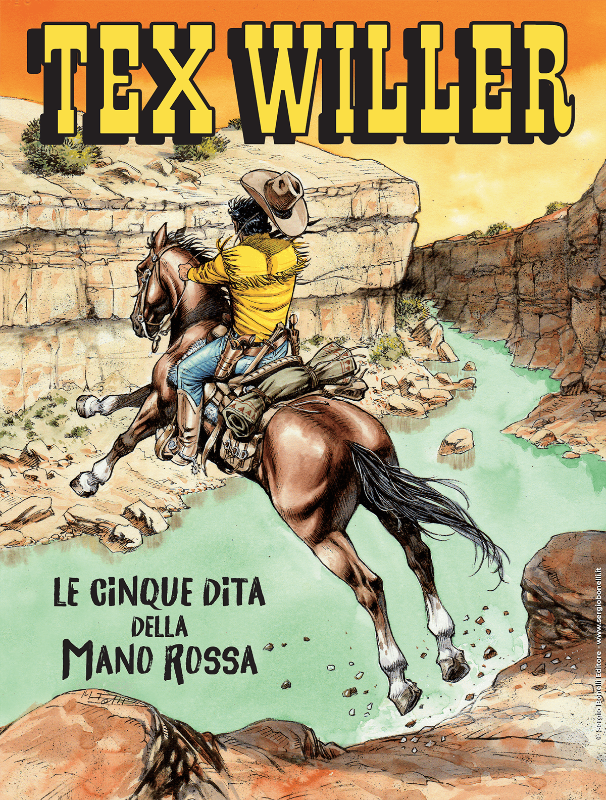 Le cinque dita della Mano Rossa - Tex Willer 64