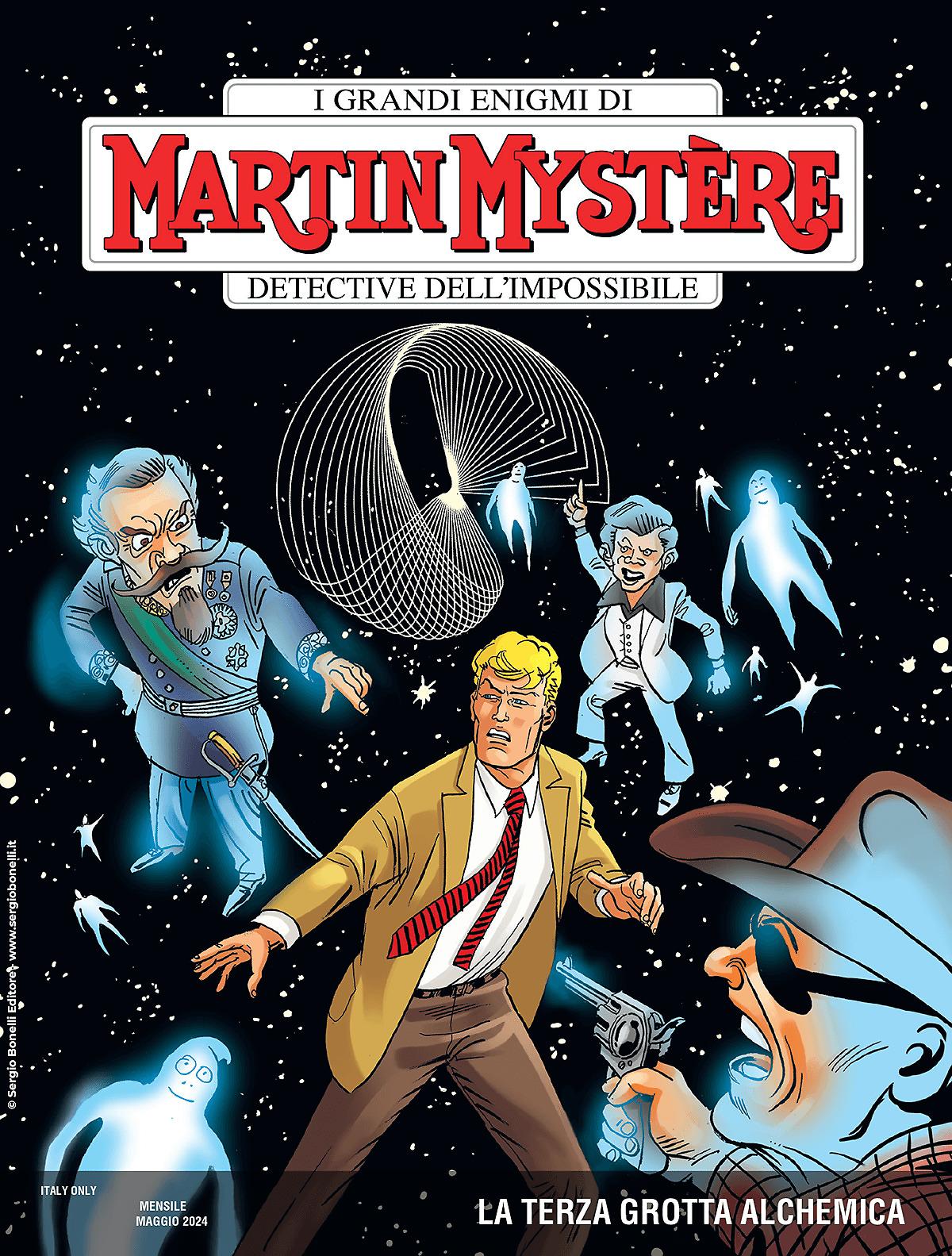 La terza grotta alchemica - Martin Mystère 411