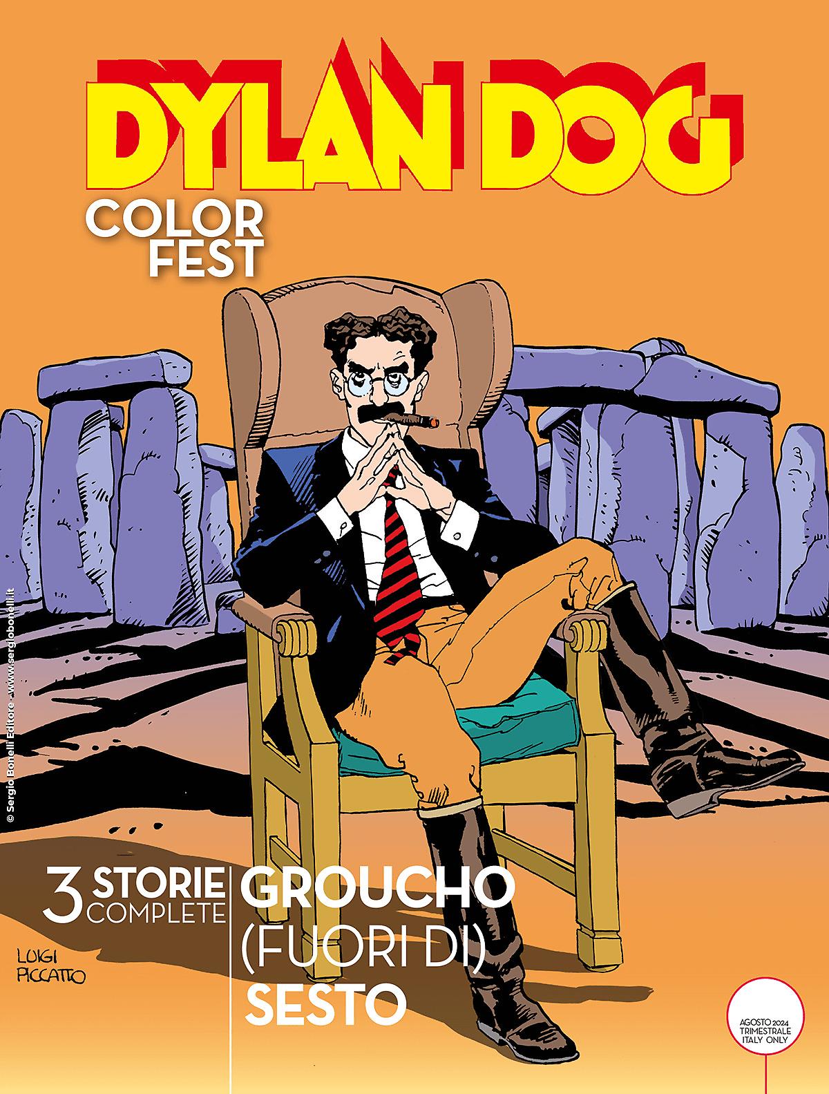 Groucho (fuori di) sesto - Dylan Dog Color Fest 50