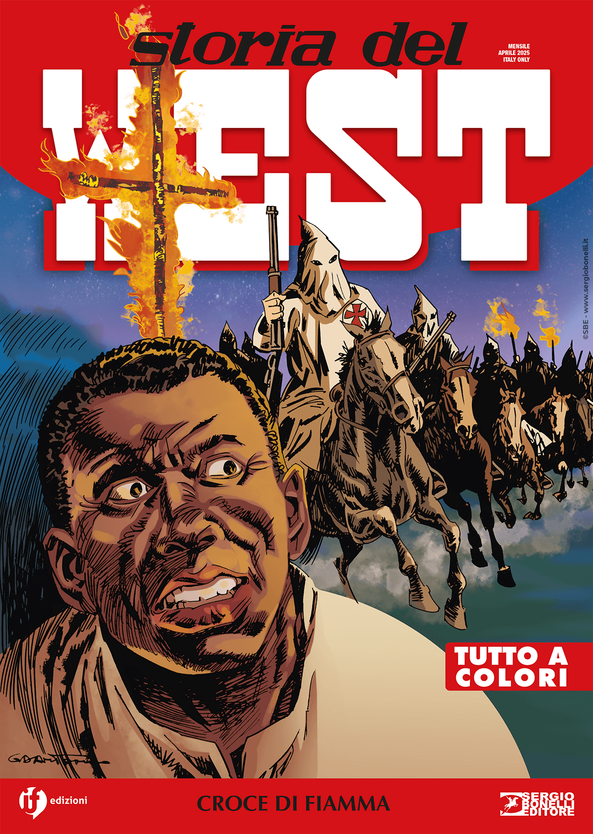 Croce di fiamma - Storia del West 73