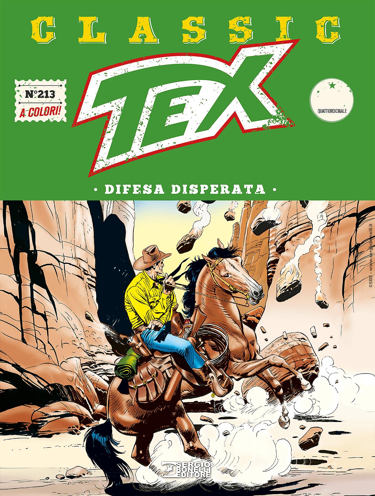 Difesa disperata - Tex Classic 213