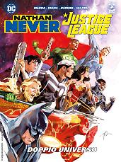 Nathan Never Justice League. Doppio Universo - Variant