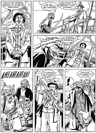 From Adam Wild number 1, drawings by Alessandro Nespolino.