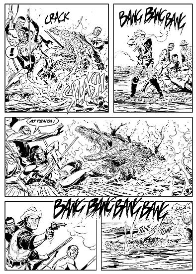 From Adam Wild number 2, drawings by Darko Perovic.