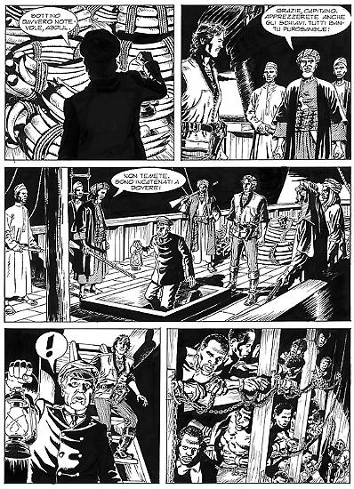 From Adam Wild number 1, drawings by Alessandro Nespolino.