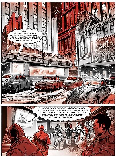 Art by Andrea Fattori, colors: Arancia Studio.