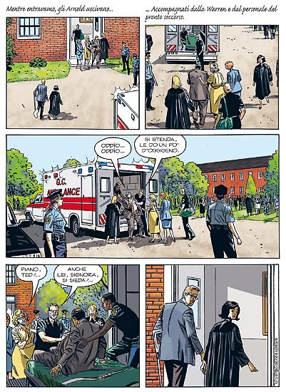 A page by Steve Boraley from "Il caso della gemella perduta", Speciale Julia #3.