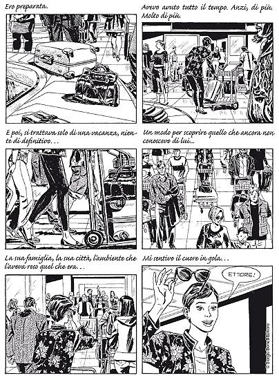 A page by Luigi Copello from "La superba".