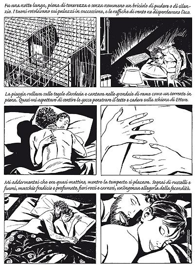A page by Luigi Copello from "La superba".