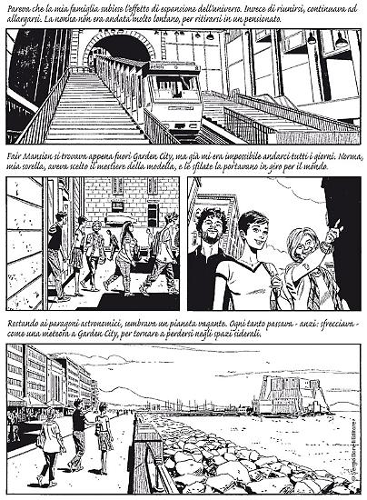 A page by Steve Boraley from "Vedi Napoli e poi muori".
