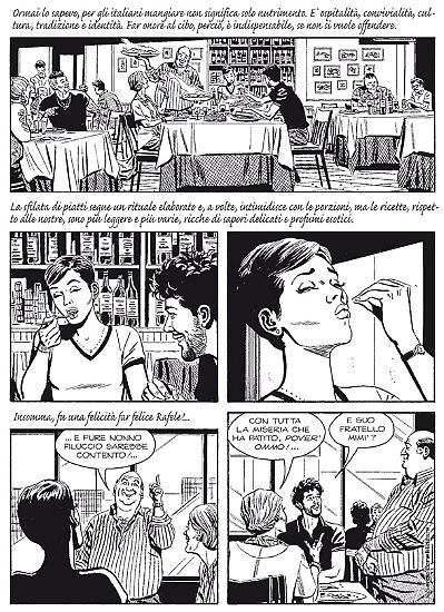 A page by Steve Boraley from "Vedi Napoli e poi muori".