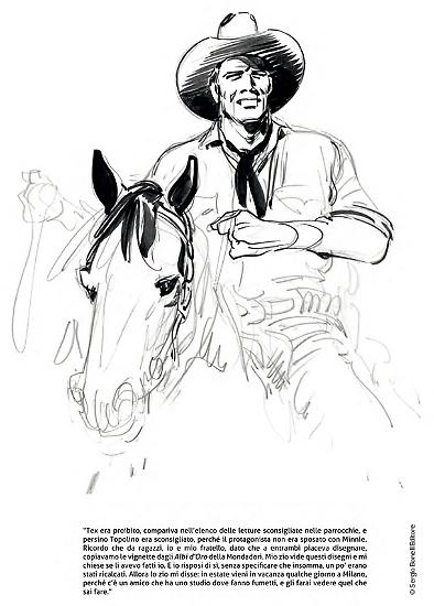 An illustration by Giovanni Ticci from "L'arte di Giovanni Ticci".