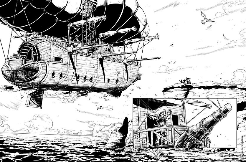Dragonero 2018 preview - A page by Fabio Babich from Dragonero #60, on sale May 9.