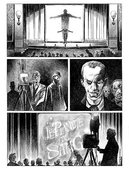 Dampyr preview 2018 - A page by Alessio Fortunato