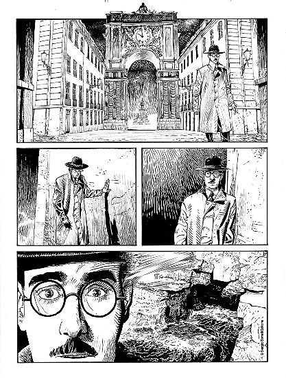 Dampyr preview 2018 - A page by Michele Cropera