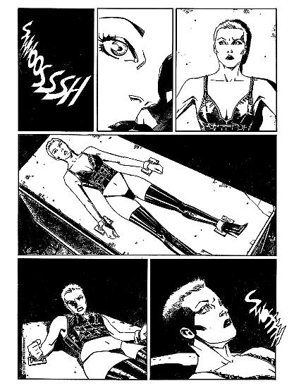 Dampyr preview 2018 - A page by Luca Rossi