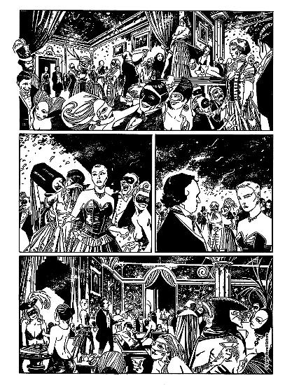 Dampyr preview 2018 - A page by Luca Rossi