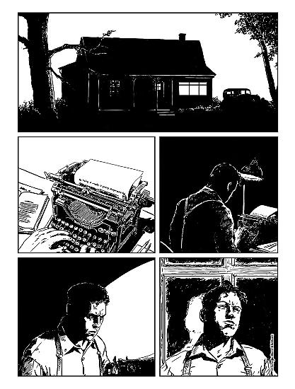 Dampyr preview 2018 - A page by Paolo Raffaelli