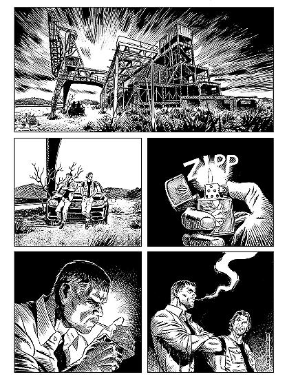 Dampyr preview 2018 - A page by Vanessa Belardo