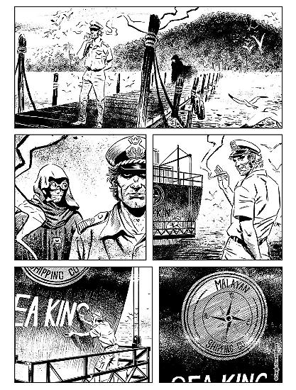 Dampyr preview 2018 - A page by Vanessa Belardo