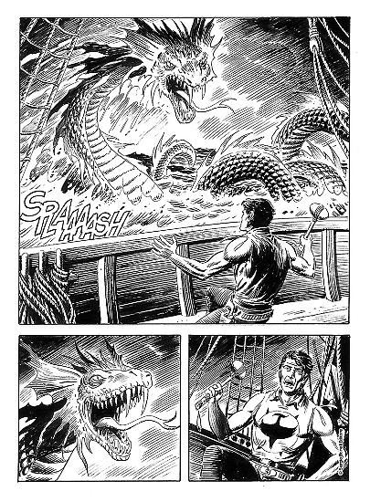 Zagor 2018 preview - a page by Marco Verni e Gianni Sedioli