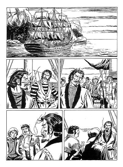 Zagor 2018 preview - a page by Domenico e Stefano Di Vitto
