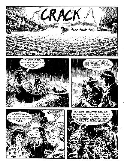 Zagor 2018 preview - a page by Marcello Mangiantini