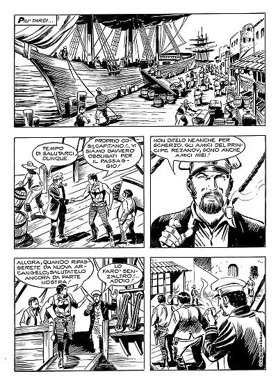 Zagor 2018 preview - a page by Gianni Sedioli