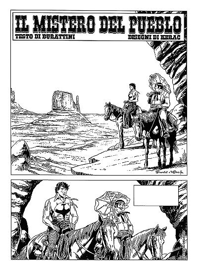 Zagor 2018 preview - a page by Bane Kerac