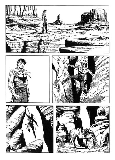Zagor 2018 preview - a page by Bane Kerac