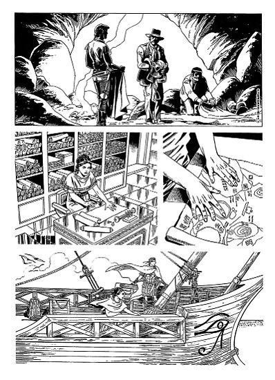 Zagor 2018 preview - a page by Bane Kerac