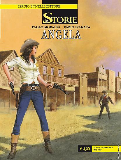 The cover by Aldo Di Gennaro for "Angela", Le Storie #66.