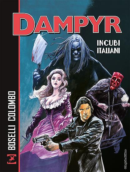 The cover of Dampyr. Incubi italiani.