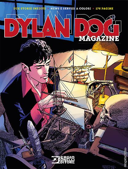The cover by Bruno Brindisi for the Dylan Dog Magazine 2018.