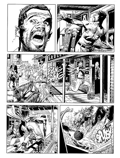 Audace 2018 - "Deadwood Dick" adapted by Michele Masiero, art by Corrado Mastantuono