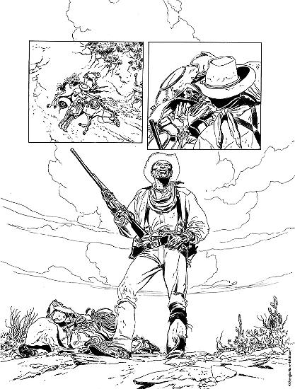 Audace 2018 - "Deadwood Dick" adapted by Maurizio Colombo, art by Pasquale Frisenda
