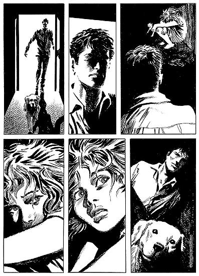 Dylan Dog 2018 - page by Giovanni Freghieri