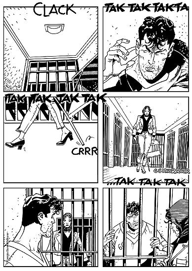 Dylan Dog 2018 - page by Franco Saudelli