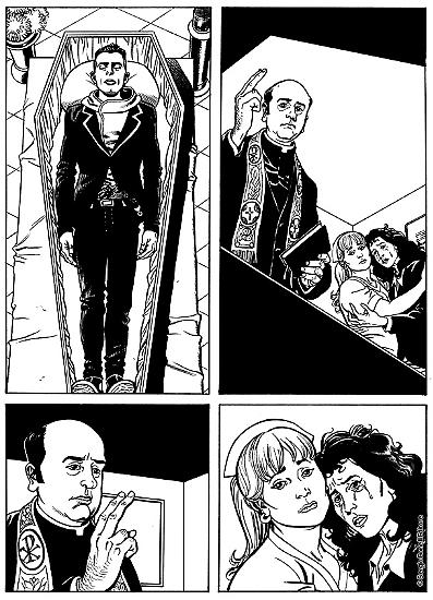 Dylan Dog 2018 - page by Giampiero Casertano