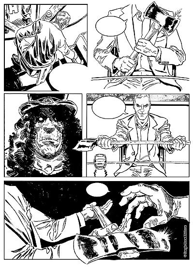 Dylan Dog 2018 - page by Leomacs