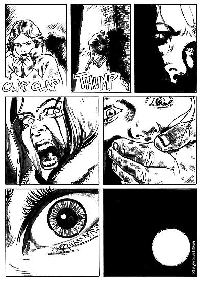 Dylan Dog 2018 - page by Jacopo Camagni