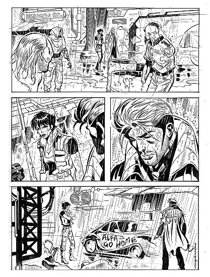 Nathan Never Preview 2018 - Page by Pietro Vitrano