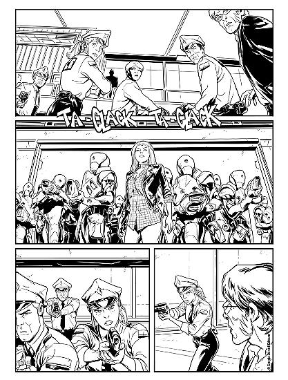 Nathan Never Preview 2018 - Page by Ivan Fiorelli