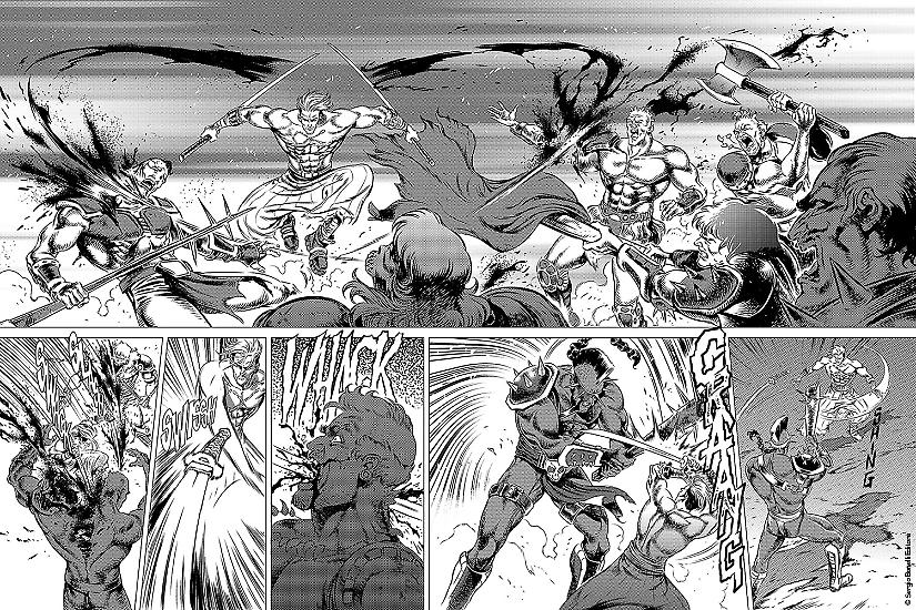 Nathan Never Preview 2018 - Pencils by Silvia Corbetta, inks by Mariano De Biase