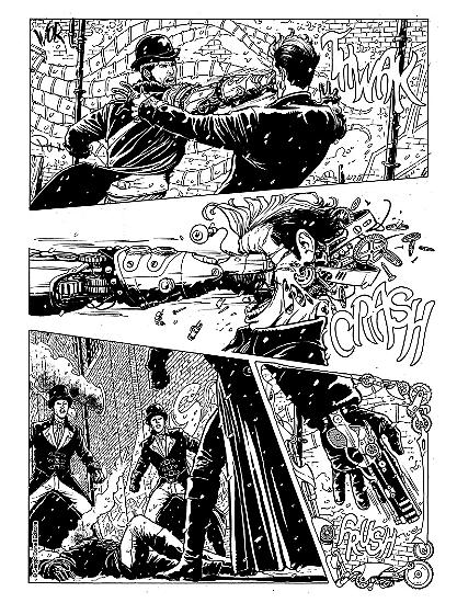 Nathan Never Preview 2018 - Page by Rosario Raho