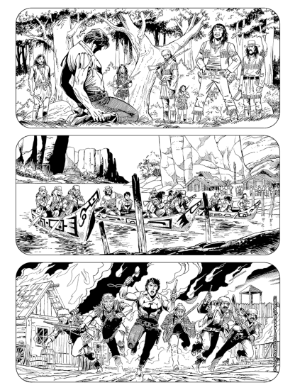 Zagor 2019 - tavola di Bane Kerac